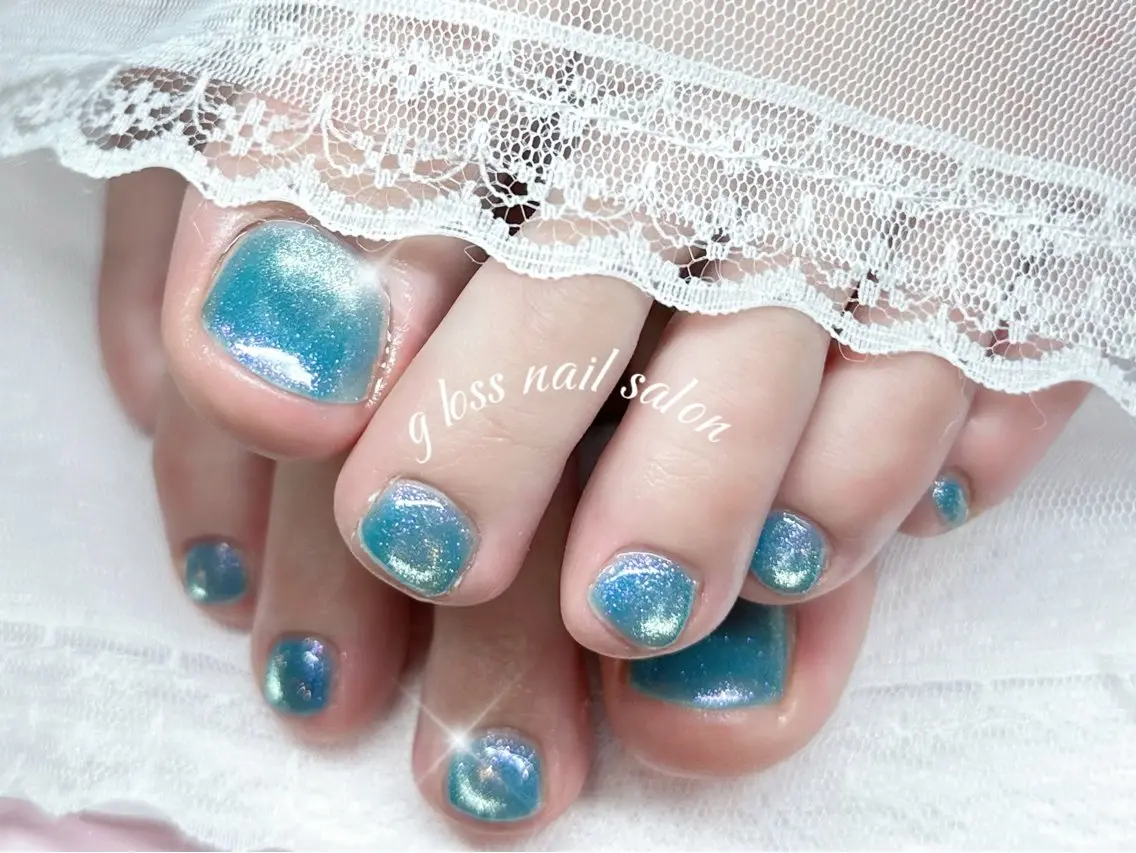 ネイル りこ🫧 gloss nailのネイルデザイン