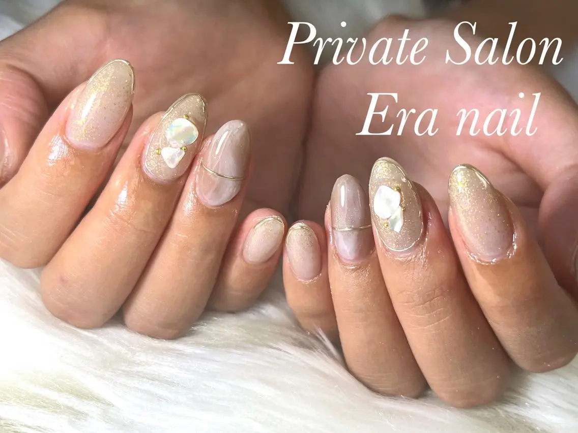 ネイル ニュアンスネイル Era nailのネイルデザイン