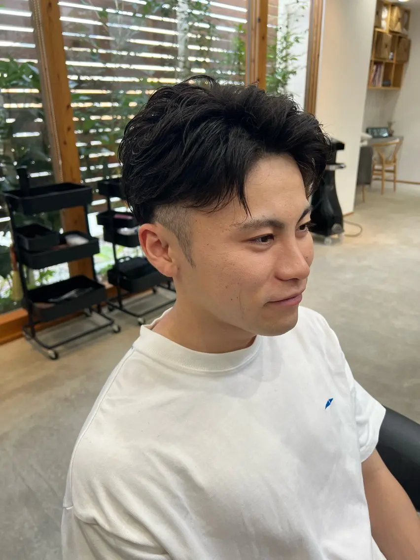 メンズ カット 解良 優斗のヘアスタイル