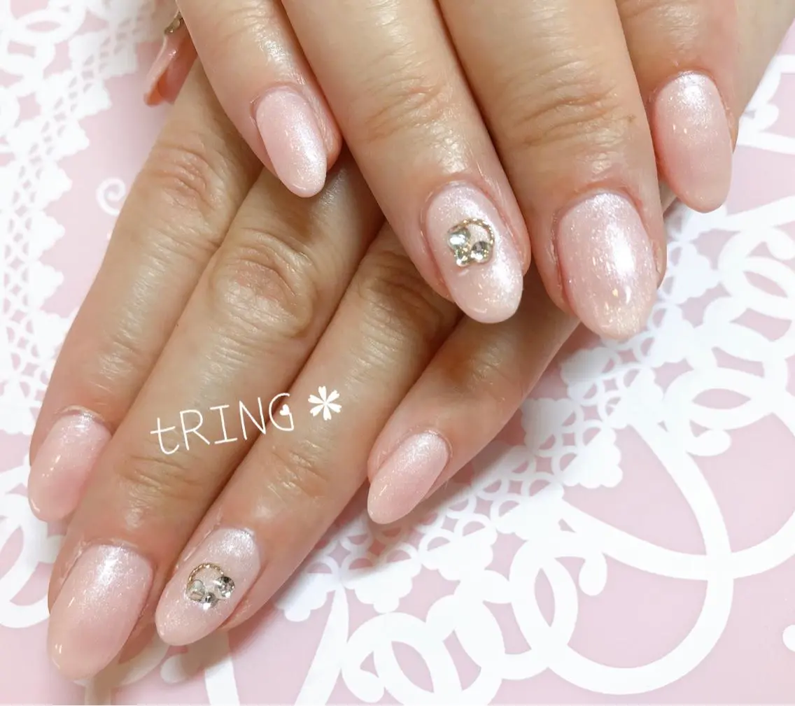 ネイル ハンドネイル tRING＊ しいの木台のネイルデザイン