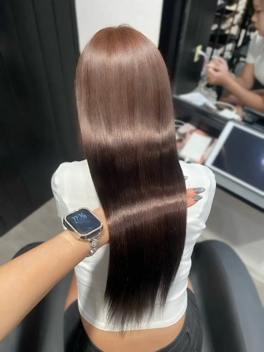 カラー ヘアカラー 大阪梅田カラーカット モデル募集中🦋サヤのヘアスタイル