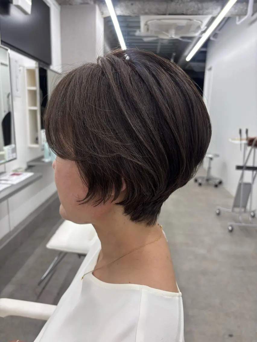 ショート ショートヘア カット 関山浩平ショート /ボブ/ヘアセットのヘアスタイル