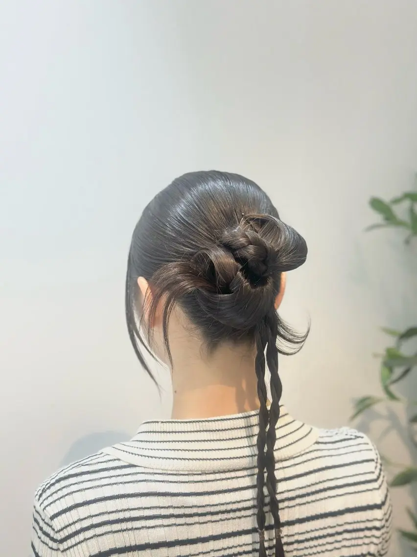 ロング ヘアアレンジ ヘアアレンジ/渋谷/ ゆづきのその他イメージ