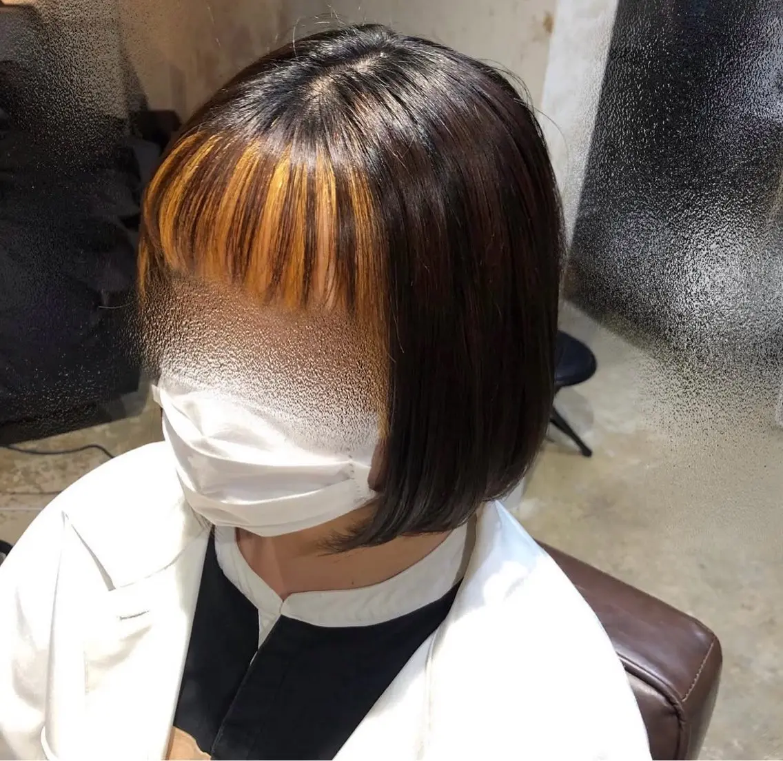 ショート カラー lore umeのヘアスタイル