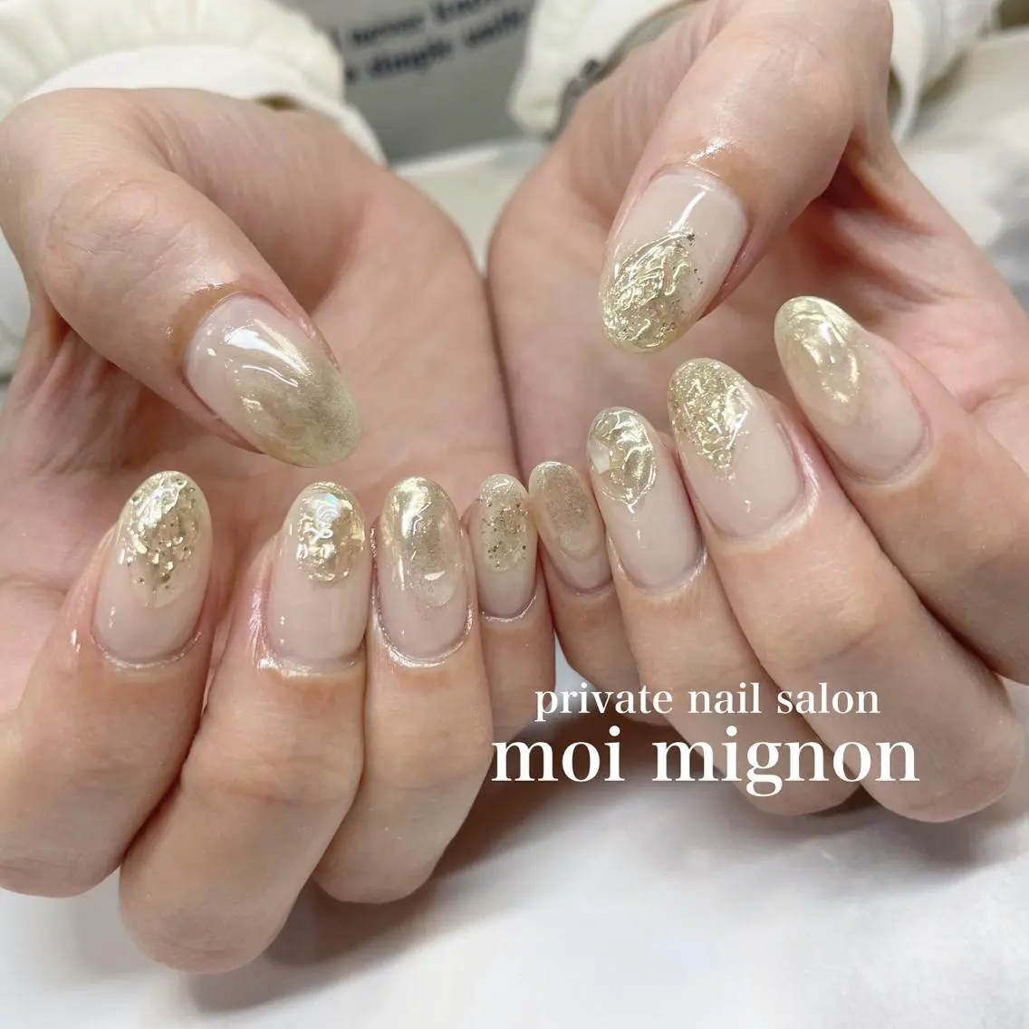 ネイル クリアネイル ニュアンスネイル ハンドネイル nailist Aki♡のネイルデザイン