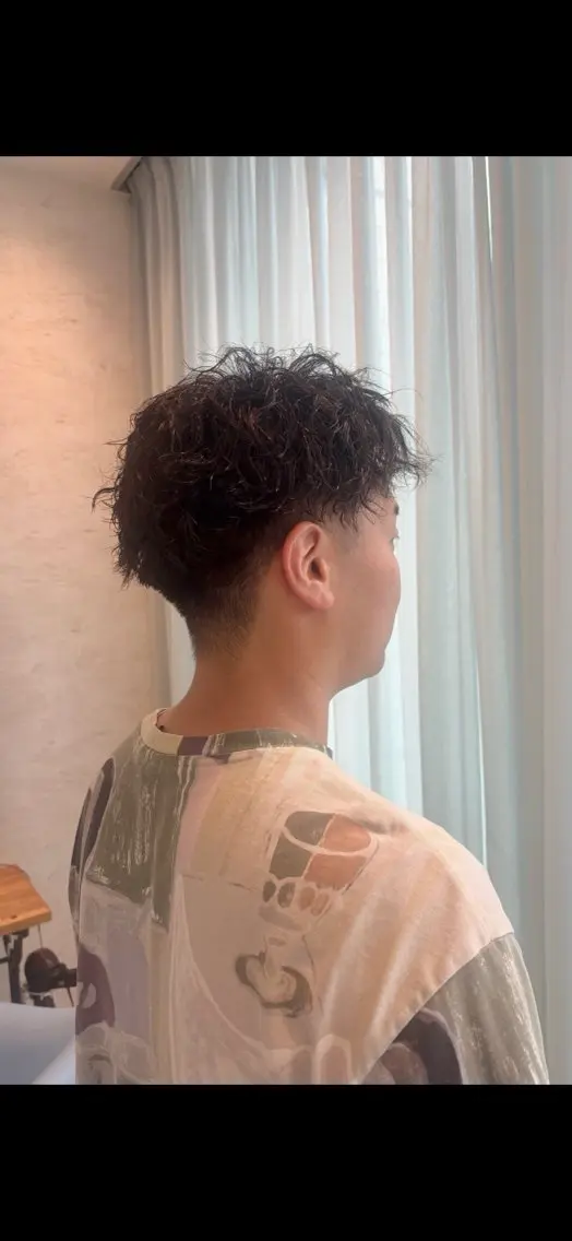 パーマ メンズカット/ヘア セット🎀Ami🎀のヘアスタイル