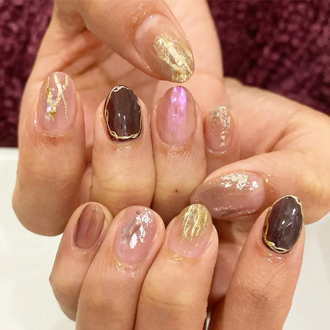 ネイル 板垣 綾乃のネイルデザイン
