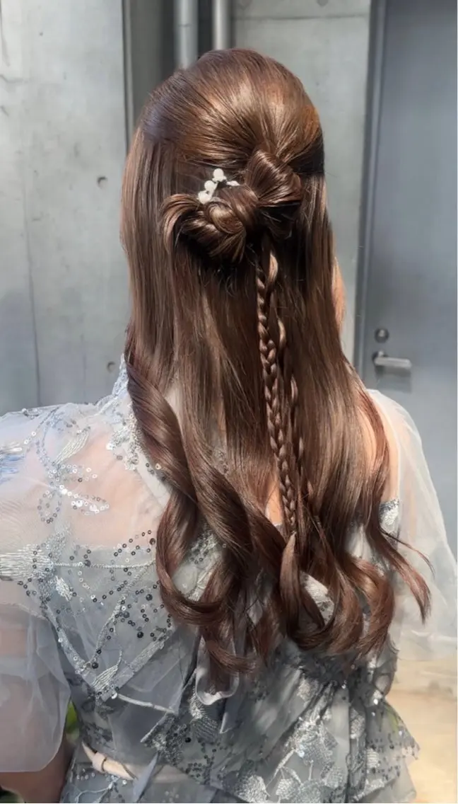 ヘアアレンジ ヘアセット 🍊千葉 未来🍊店長のヘアスタイル