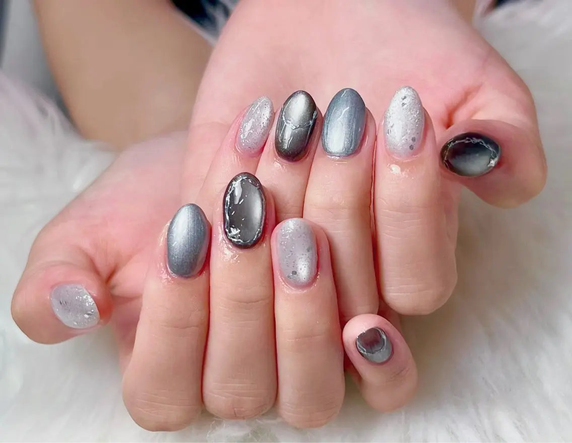 ネイル AURA NAIL 上前津のネイルデザイン