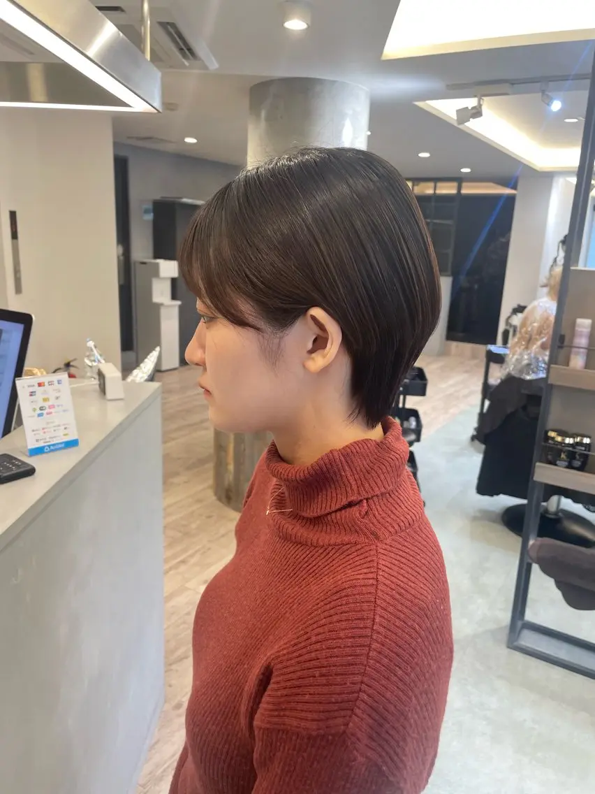 ショート ♡似合わせ ♡ハイトーン♡のヘアスタイル