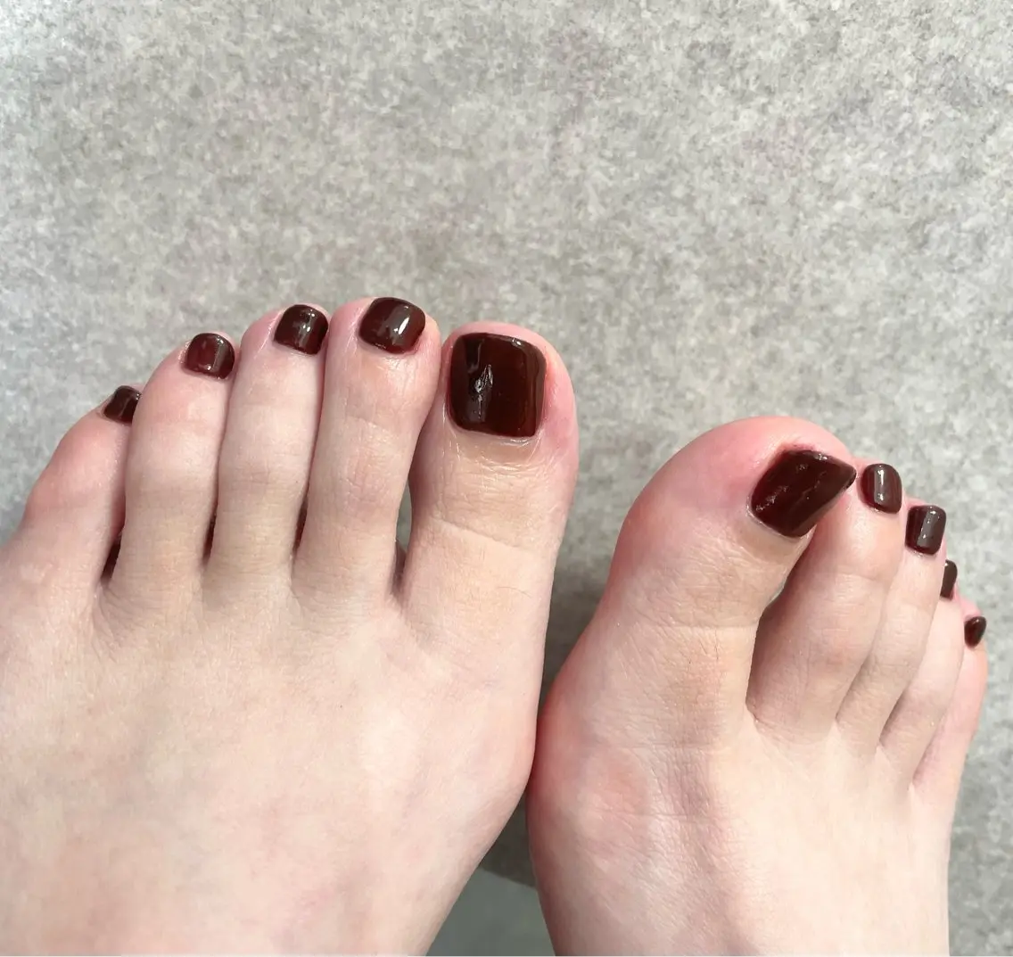 ネイル ワンカラーネイル 【 Lea's 】 kaedeのネイルデザイン