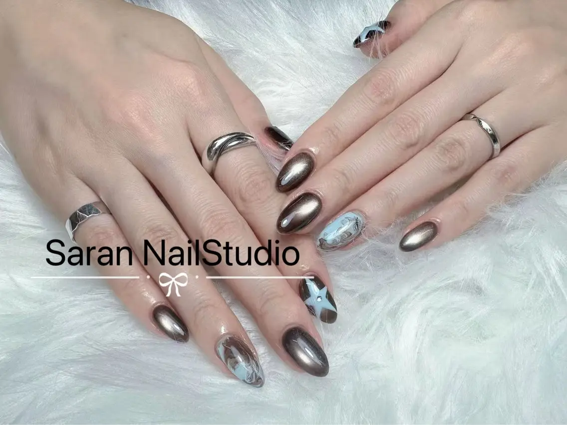 ネイル miho💦 Saran nailのネイルデザイン