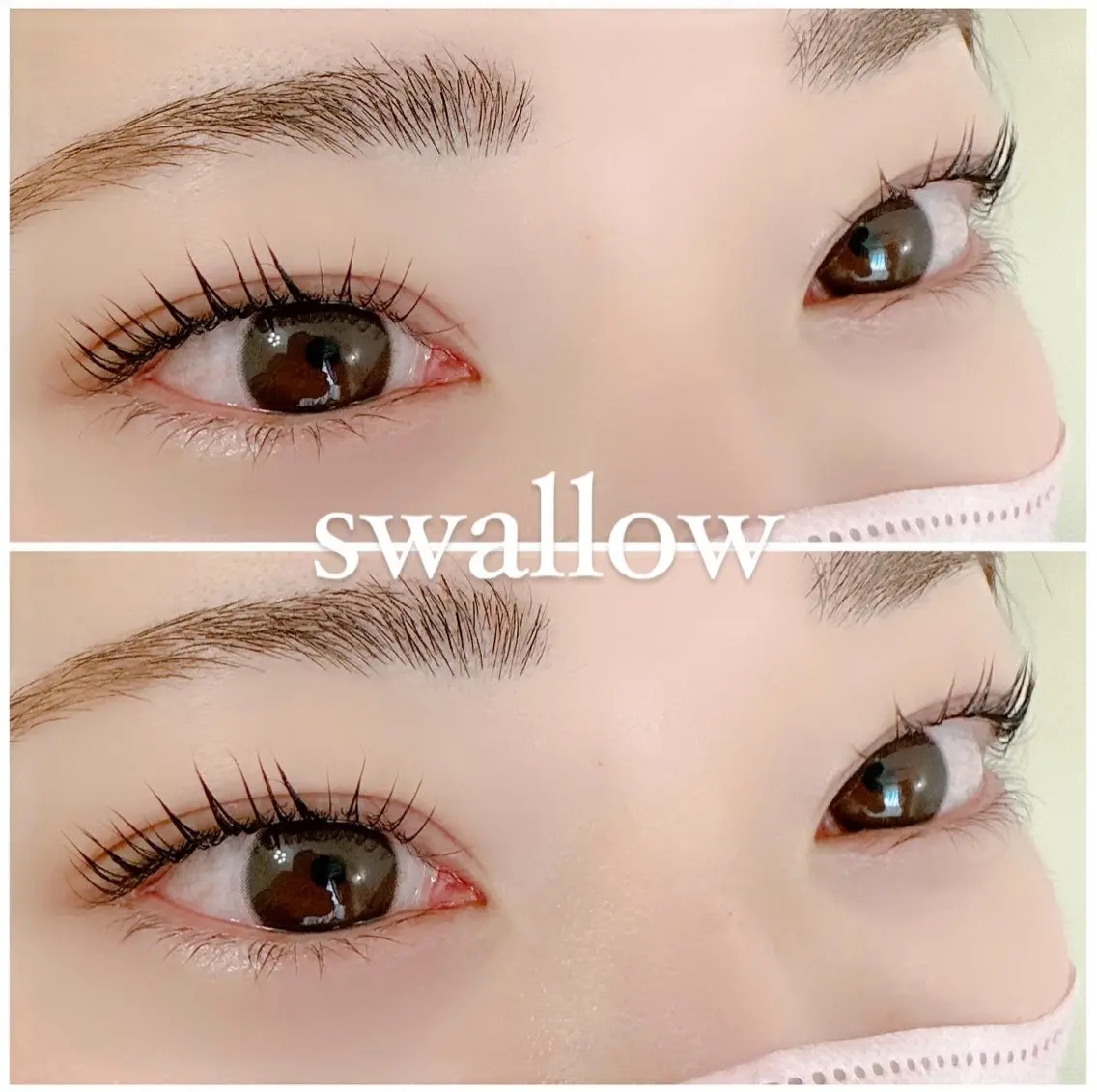 マツエク・マツパ Dカール 一重×まつ毛パーマ swallow 奈良西大寺店のマツエク・マツパデザイン