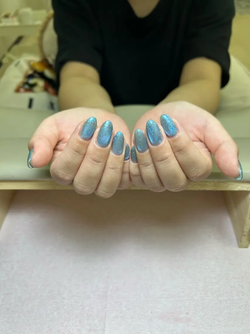 ネイル ラメ(グリッター) ハンドネイル July Nail _のネイルデザイン