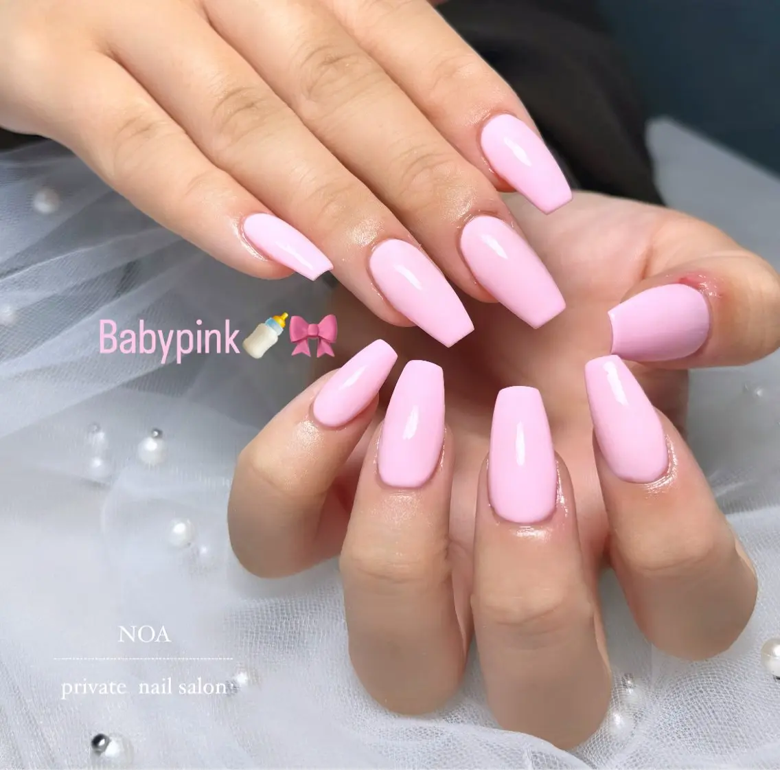 ネイル ワンカラーネイル NOA NAILのネイルデザイン
