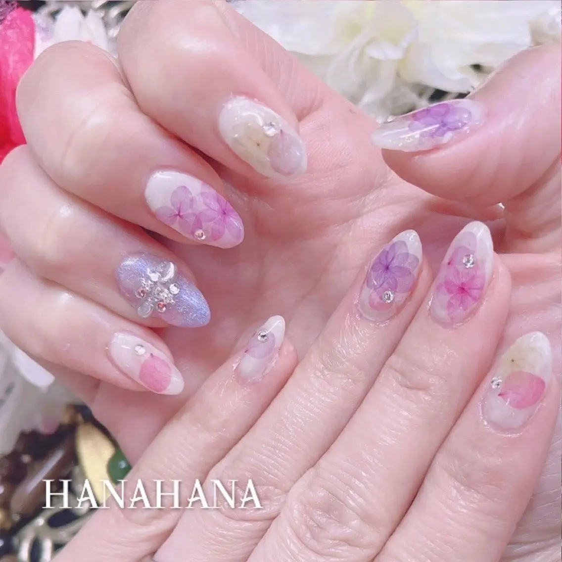 ネイル ジェルネイル HANAHANAのネイルデザイン