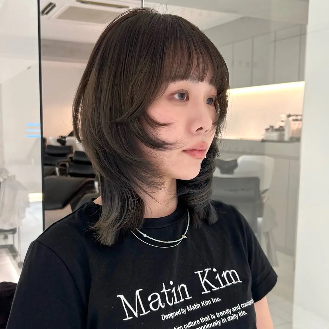 ミディアム カット ヘアカラー ココナ./ 昭島/立川のヘアスタイル