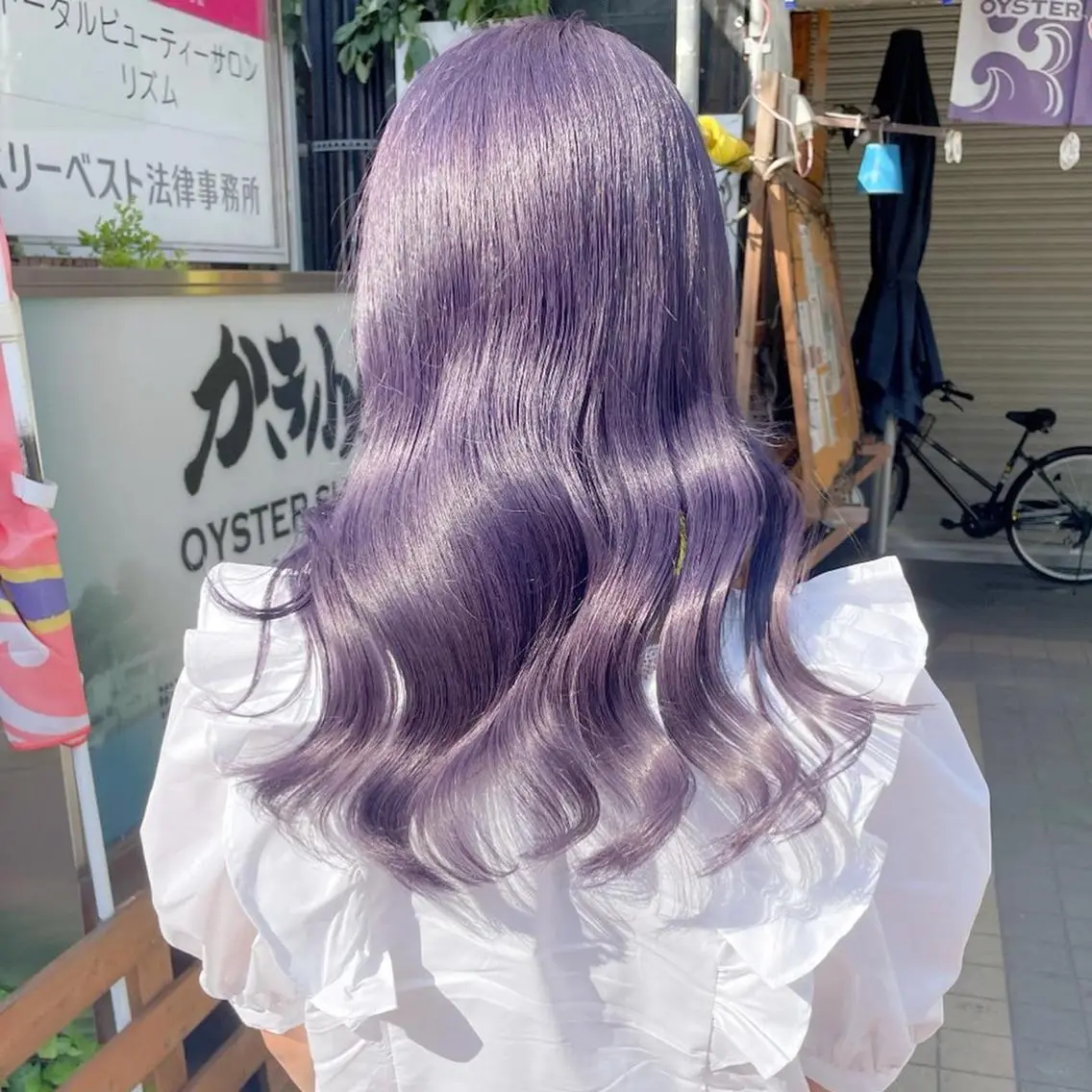 ロング カラー ヘアカラー トリートメント ハイトーン特化💍 chloe💍韓国のヘアスタイル