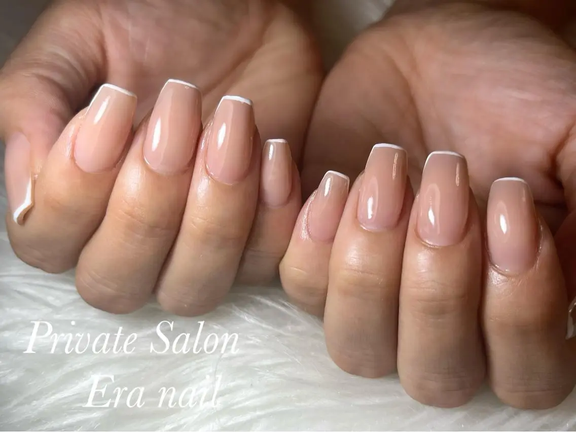 ネイル フレンチネイル Era nailのネイルデザイン