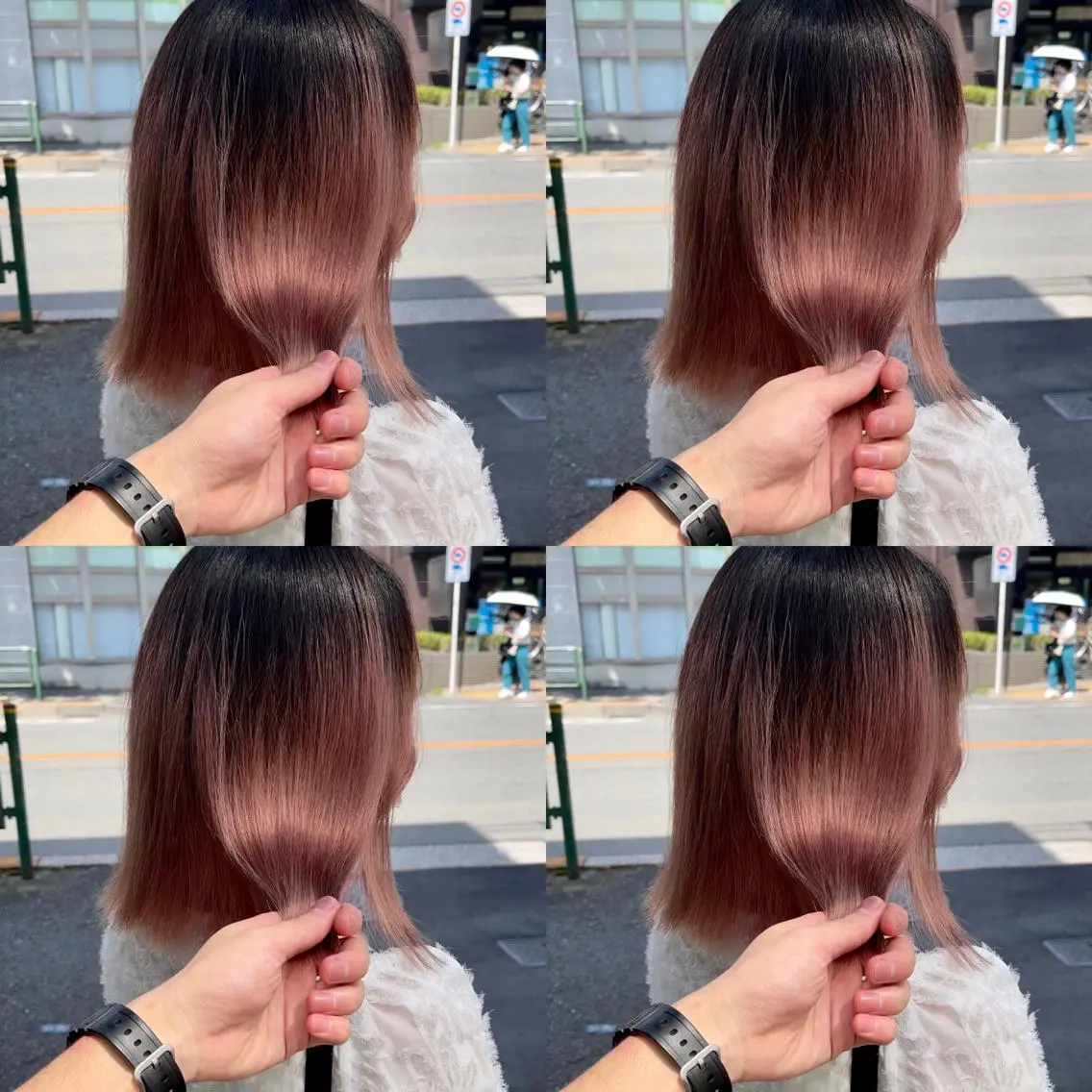 ショート カラー グラデーションカラー ピンクカラー カット ヘアカラー トリートメント ヘッドスパ ヘアセット 大人可愛い透明感🌟 小顔・韓国髪🌟野中のヘアスタイル