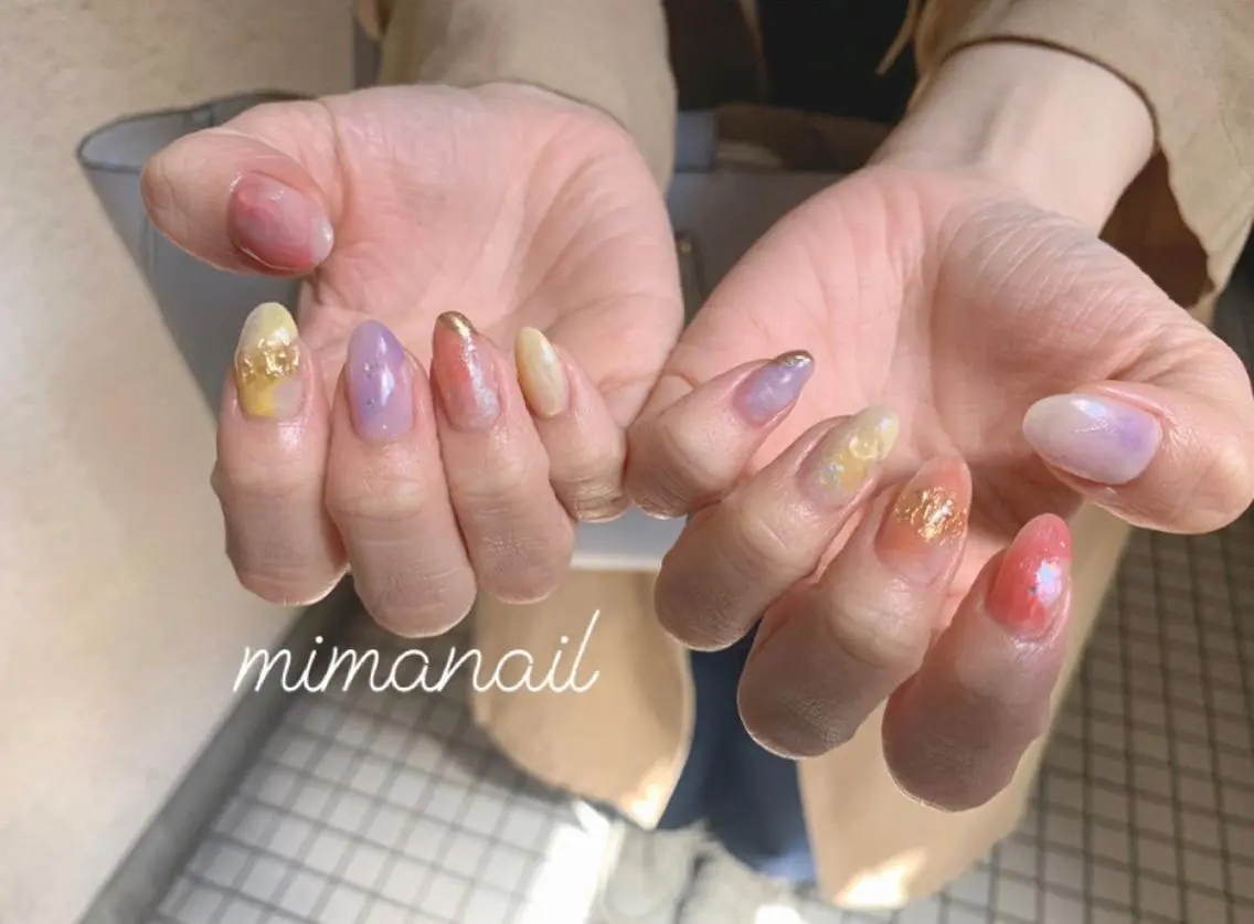 ネイル ハンドネイル mima nailのネイルデザイン