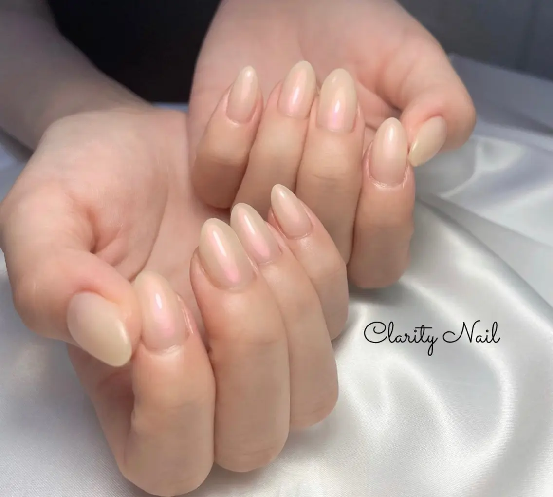 ネイル ワンカラーネイル ハンドネイル Clarity Nailのネイルデザイン