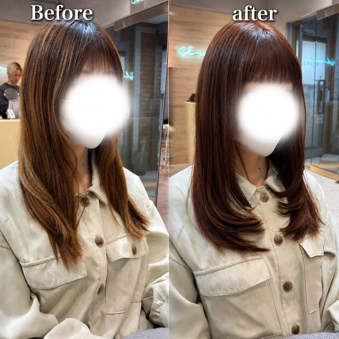 ロング カラー ヘアアレンジ ベージュカラー ブリーチ 透明感カラー ダブルカラー グレージュ カット ヘアカラー 大宮/レイヤー/透明 感カラー/NAOのヘアスタイル