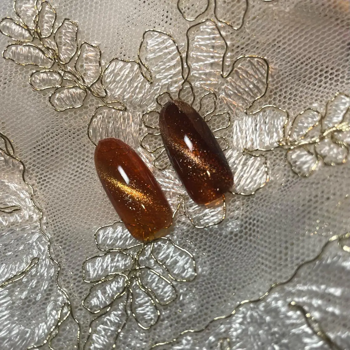 ネイル ジェルネイル マグネットネイル Nail ヌシん家 AKANEのネイルデザイン