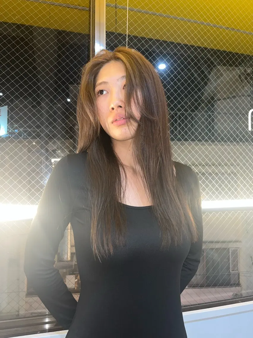 ロング ヘアカラー KAEDE☺︎ 学芸大学のヘアスタイル