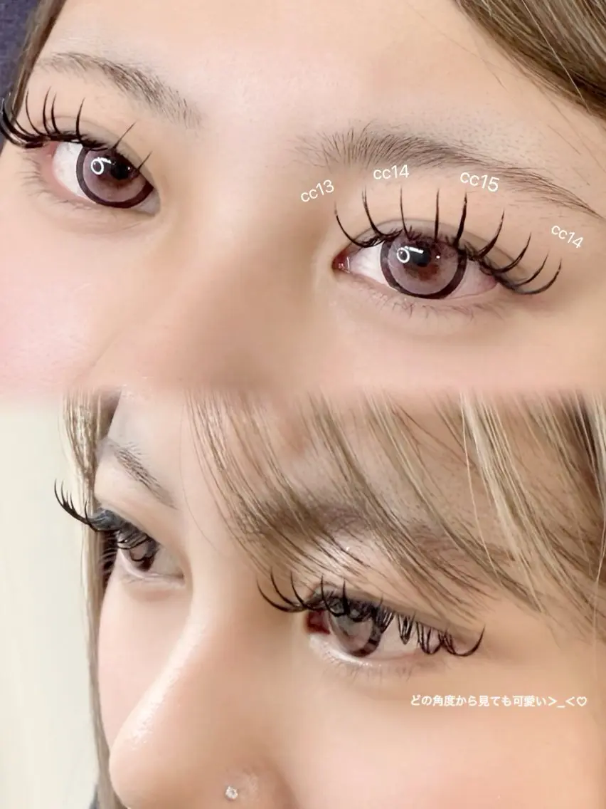 【束感マツエク】ダブルフラットラッシュ 100束の写真