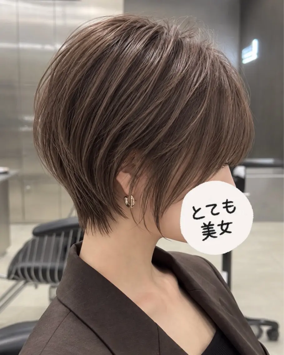 ショート 🌈ショート大募集中 銀座sandノスケのヘアスタイル