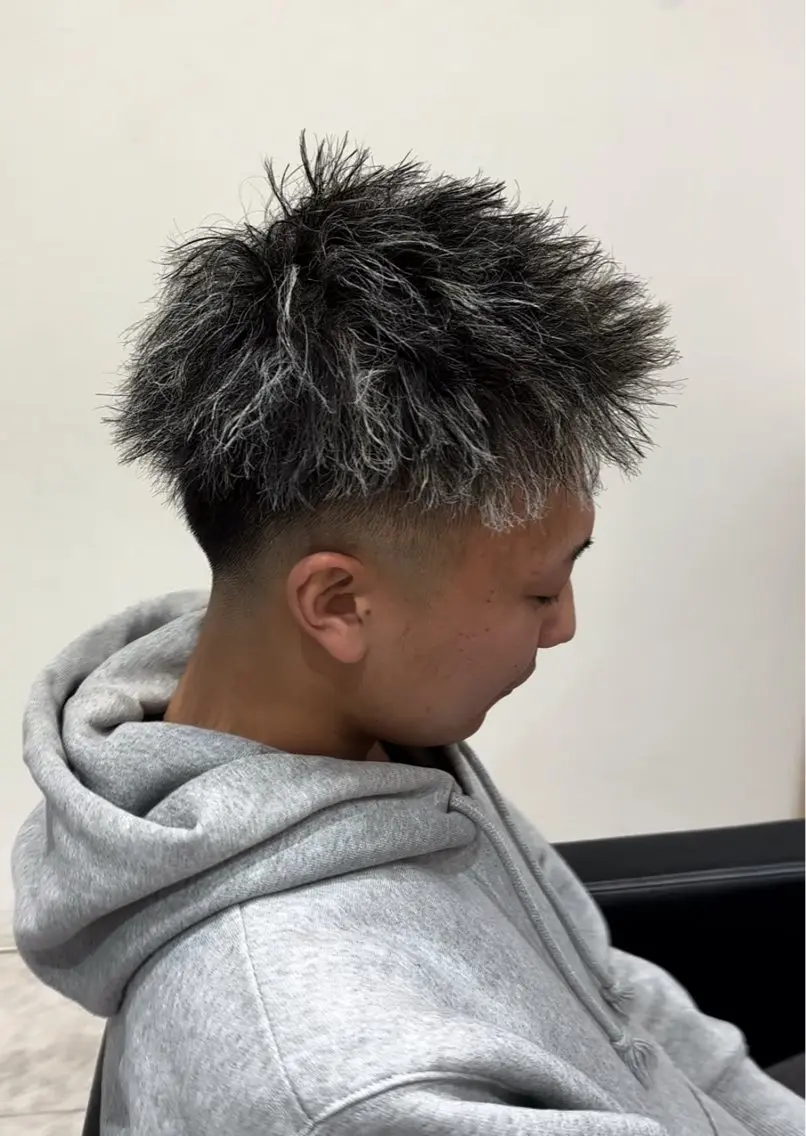 ショート パーマ メンズ メンズパーマ 森 駿太のヘアスタイル