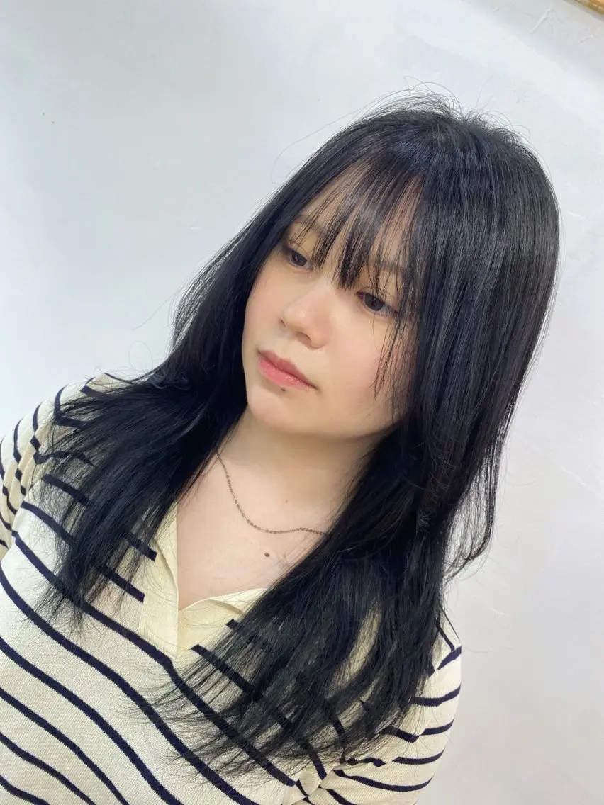 セミロング ハイレイヤー レイヤーカット 【nook’】 maiのヘアスタイル