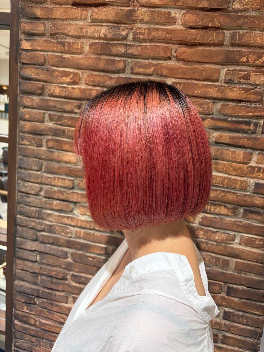 山本 温菜のヘアスタイル