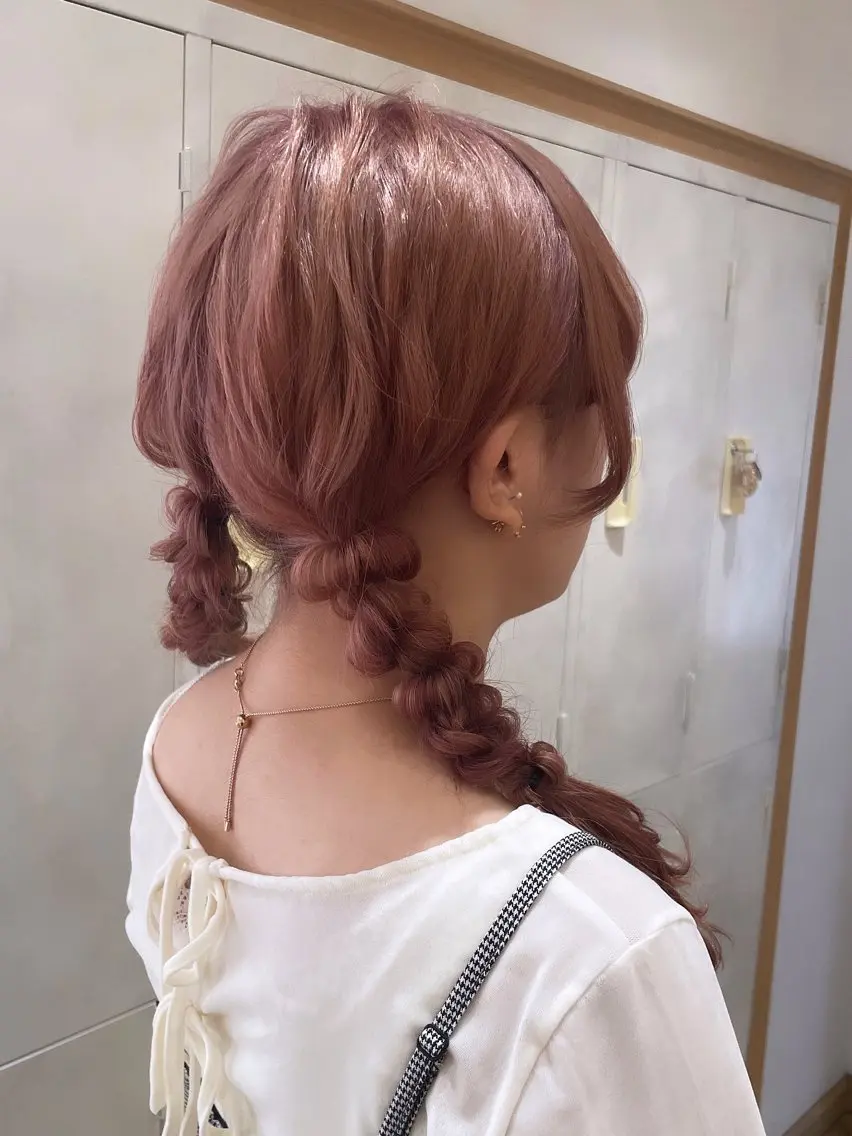 🎀イベントや結婚式に🎀ヘアアレンジ🧸🩰の写真