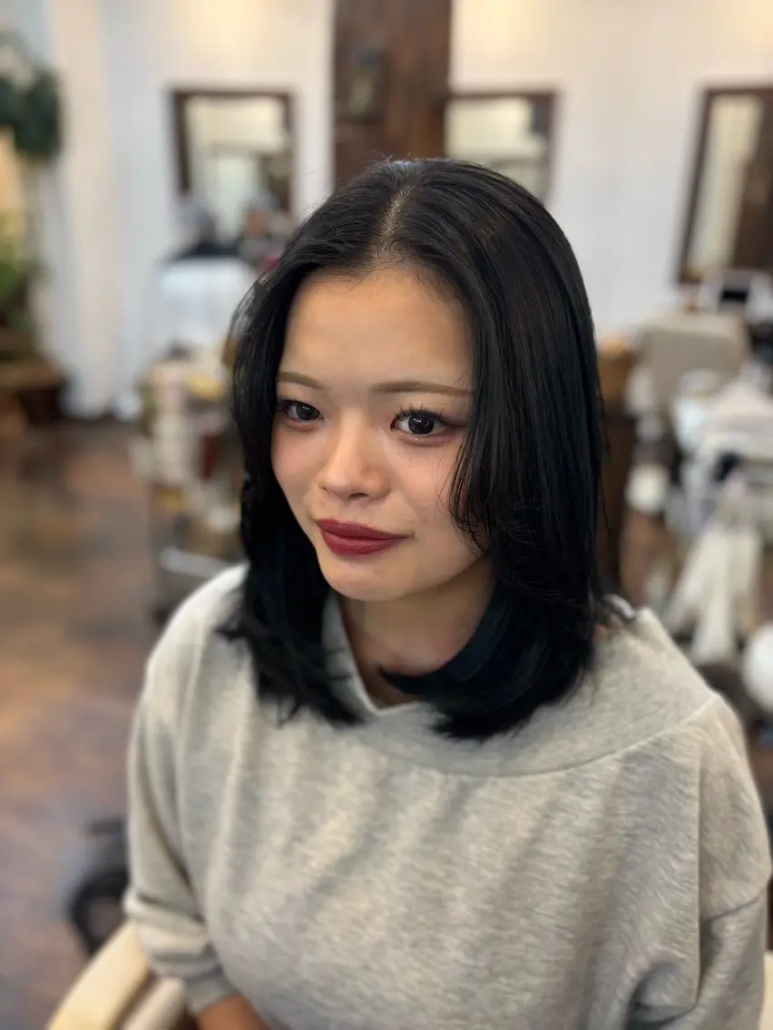 ミディアム カット 🌿吉池 朱莉🌿のヘアスタイル