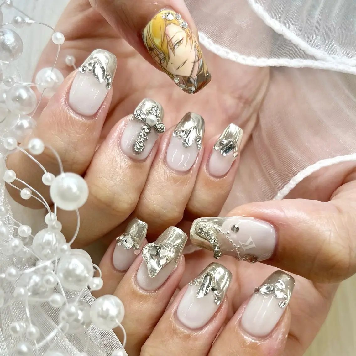 ネイル ハンドネイル 池袋痛ネイル Nok. 渡辺のネイルデザイン
