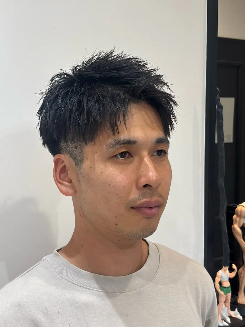 ショート 金子 遥人のヘアスタイル