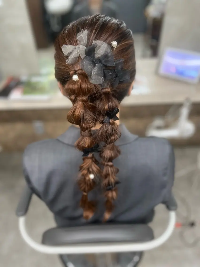 ロング ヘアアレンジ ヘアセット 多系統似合わせ/ tsuburaのヘアスタイル