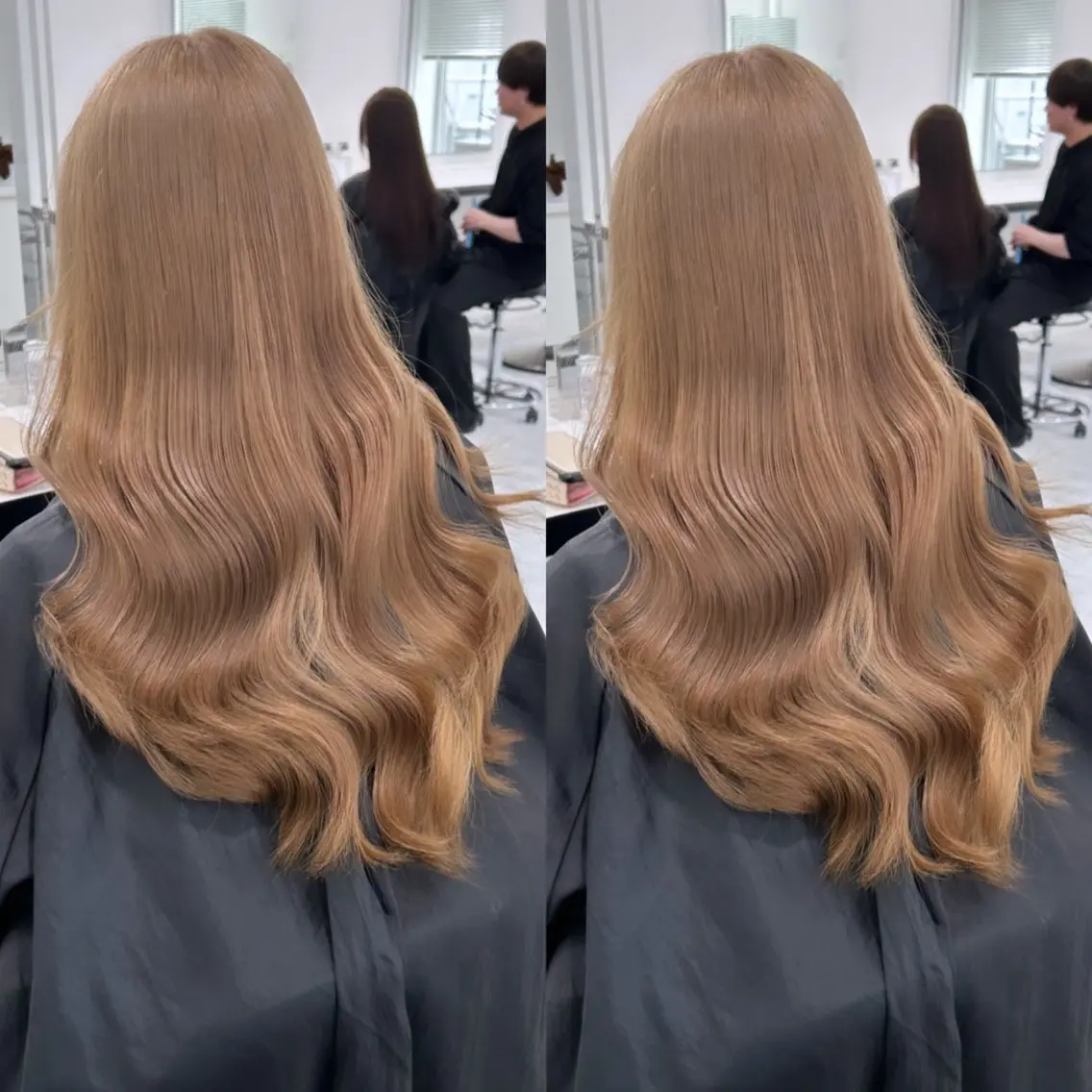 セミロング ヘアカラー トリートメント 🇰🇷韓国ヘア特化 ヒロキ🇰🇷のヘアスタイル