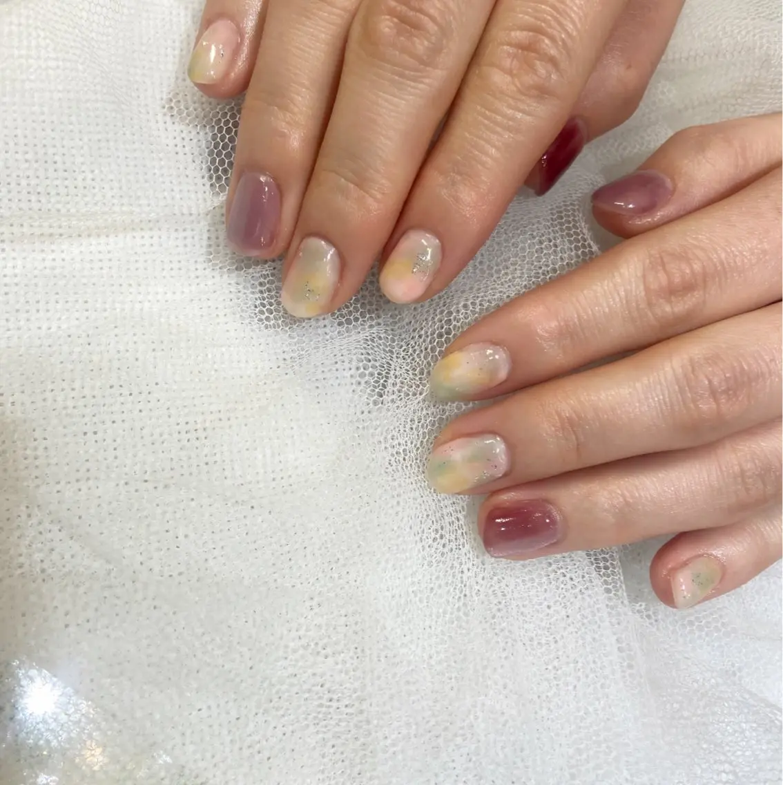 ネイル ジェルネイル 春ネイル nailbios .tomo.のネイルデザイン