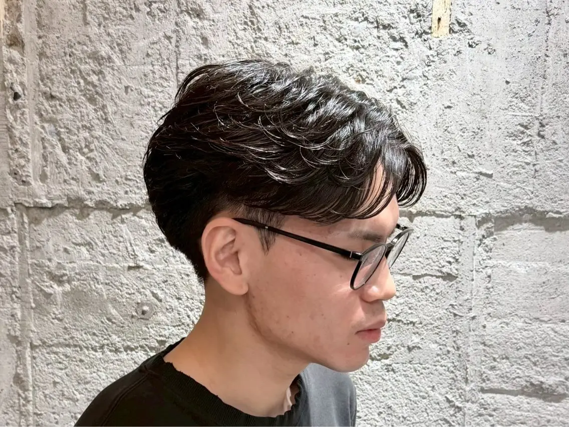 ショート パーマ メンズ 朝ラクパーマ 【SENA】のヘアスタイル