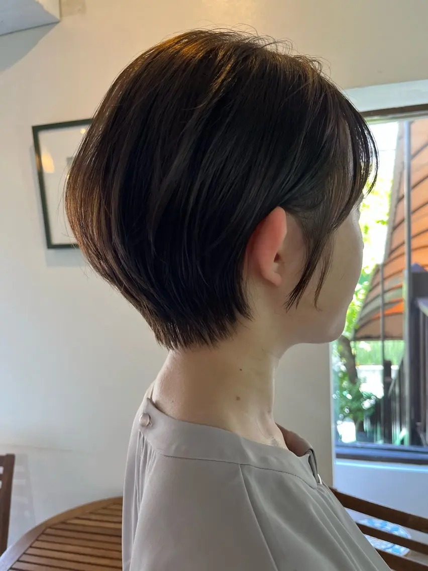 ショート ハンサムショート ショートヘア カット ヘアカラー 似合わせパーマ/ 山本銀次郎のヘアスタイル