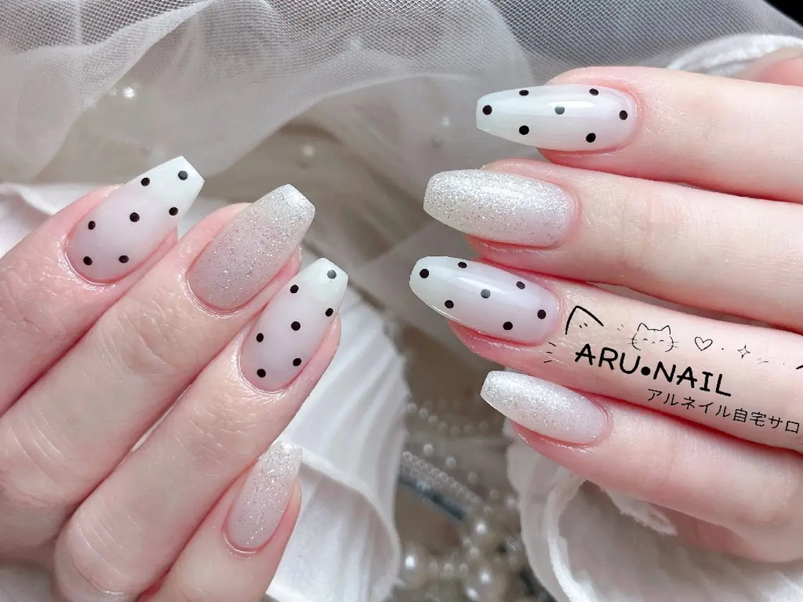 ネイル オフィスネイル シンプルネイル ARU·NAIL 自宅サロン港区宝神のネイルデザイン