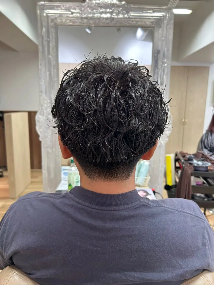 パーマ メンズ 渡辺 大輝 メンズパーマのヘアスタイル
