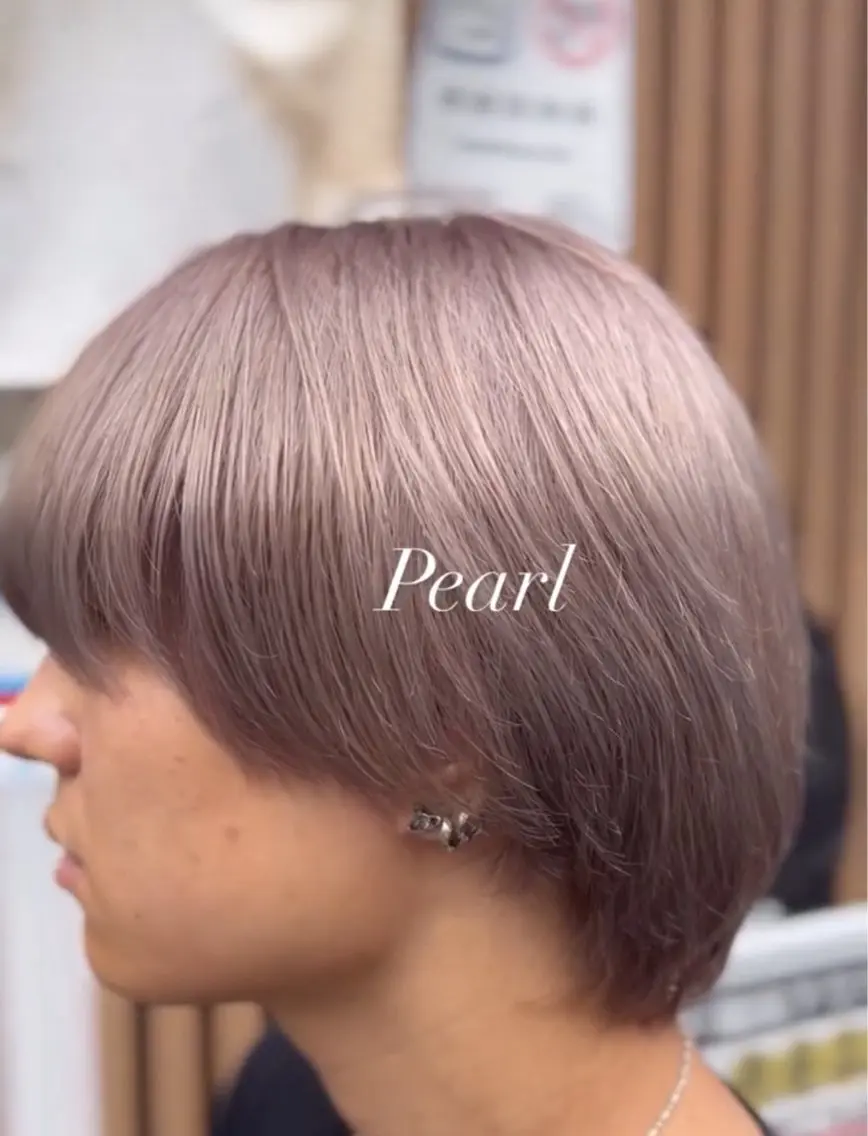 カラー 二宮 陽太のヘアスタイル
