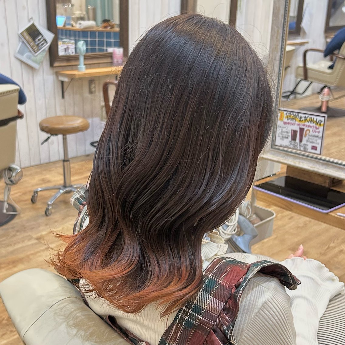 ミディアム 🦋韓国風レイヤー 🦋AYANE⁎⁺˳のヘアスタイル
