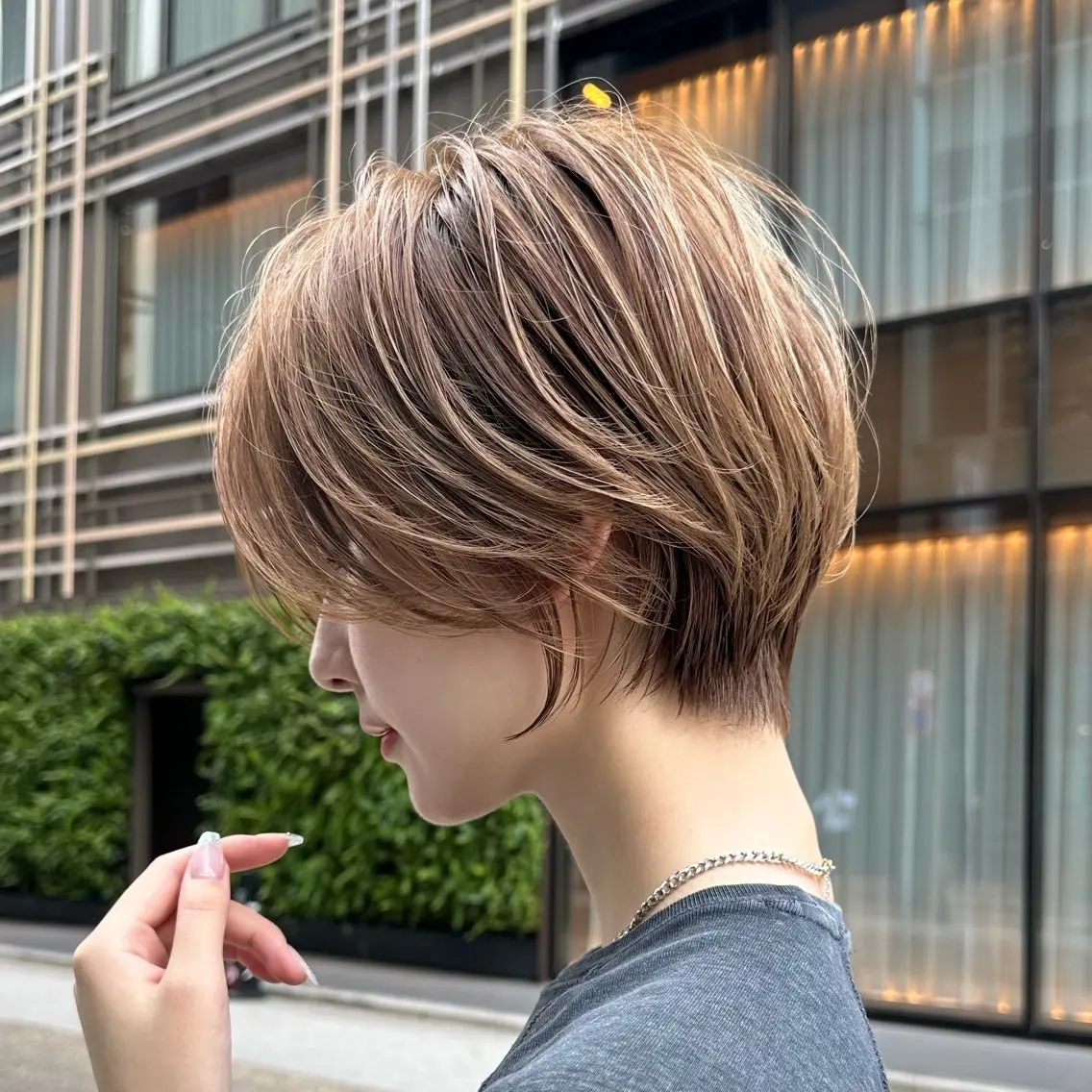ショート 似合わせカット ショートヘア カット ヘアカラー お悩み解決ショート/ 似合わせカット/といのヘアスタイル