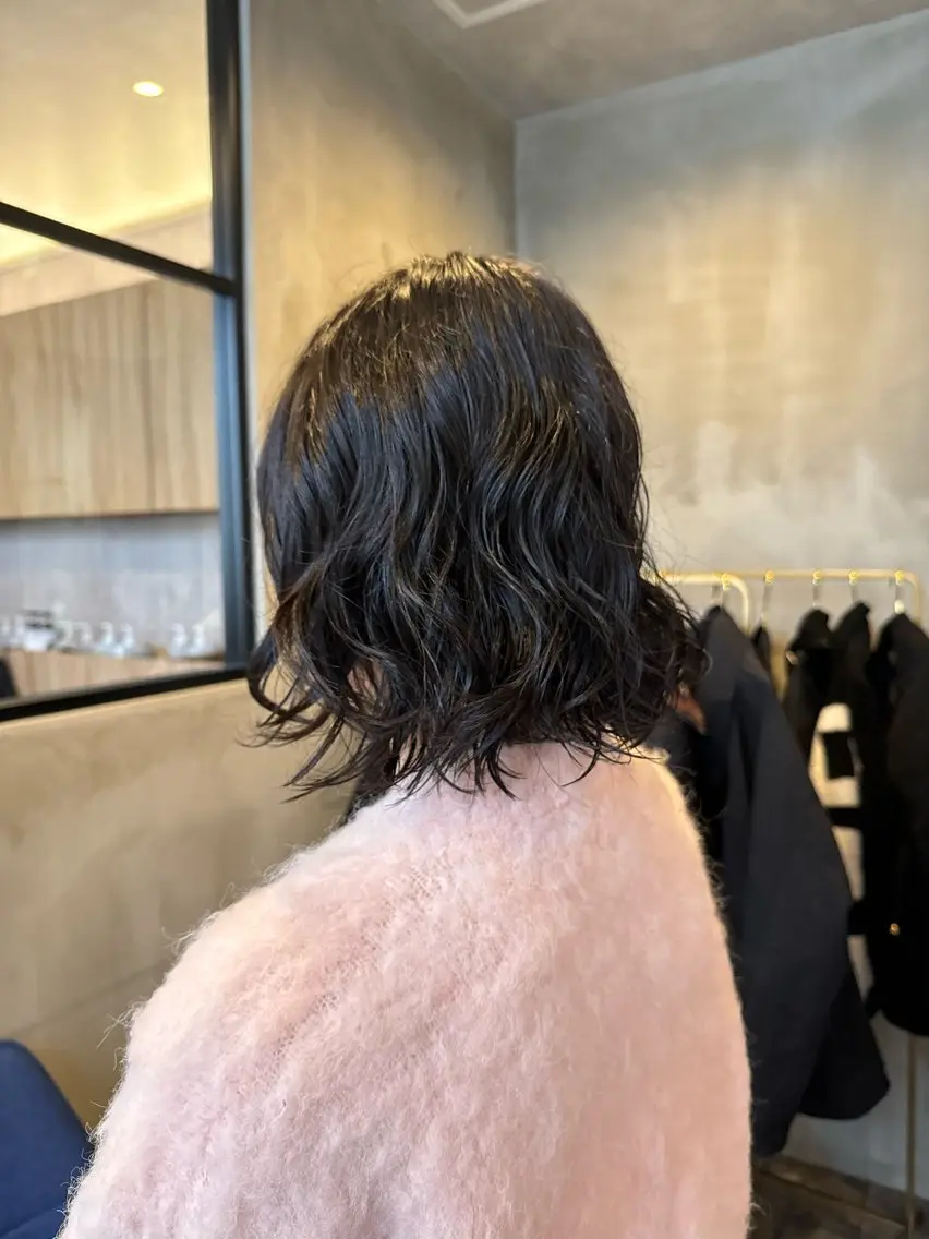 ショート パーマ カット パーマ 梅田艶髪矯正 💖koichiroのヘアスタイル
