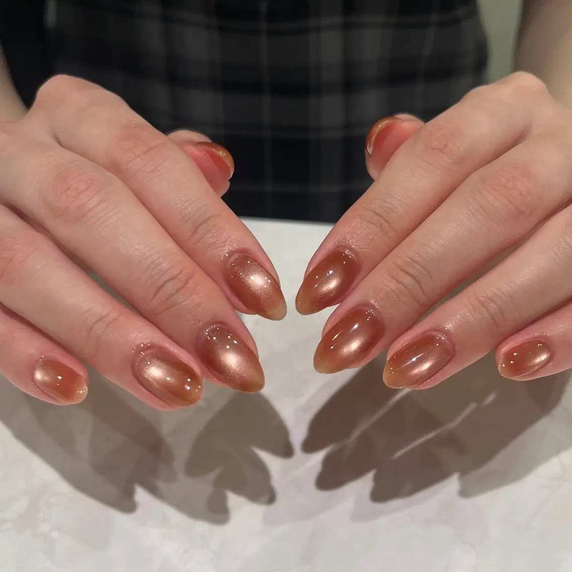 ネイル オレンジ ハンドネイル C. Rinaのネイルデザイン